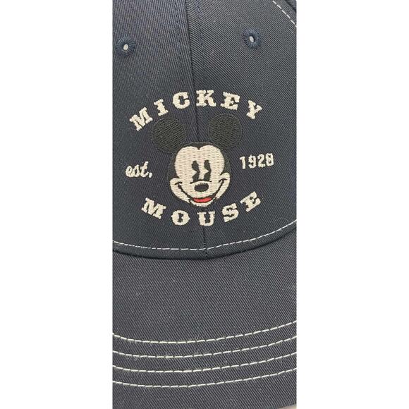 Disney 100% Cotton est.1928 Mickey Mouse Embroidered Baseball Cap. Teenage size. - Picture 6 of 12